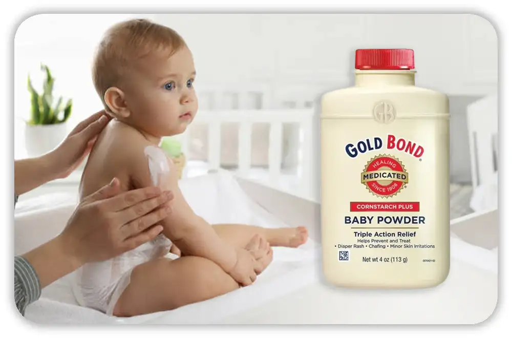What Is Gold Bond Baby Powder Made Of?
