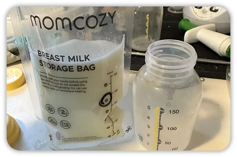 The Reusable Option – Momcozy Silicone Milk Bags