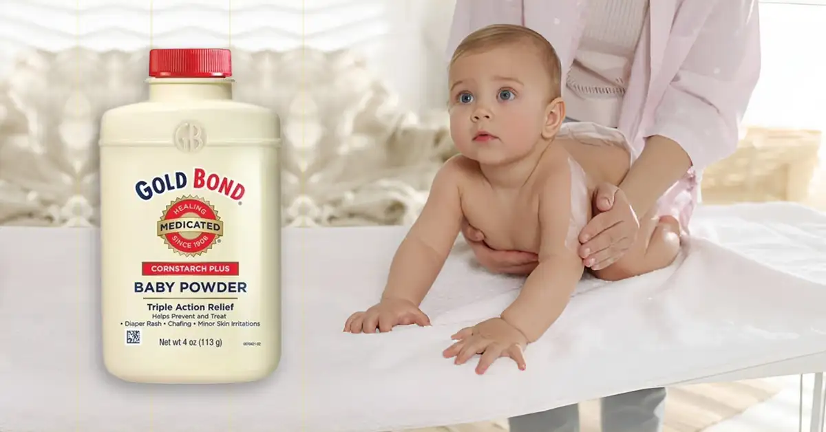 Is Gold Bond Baby Powder Safe