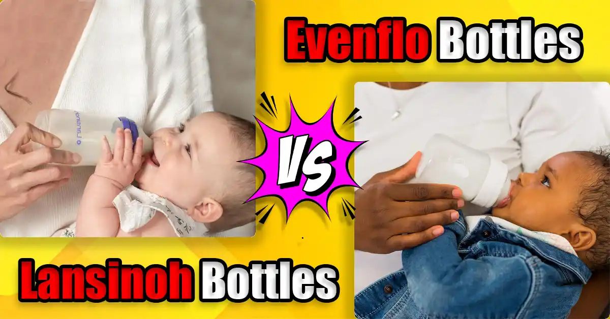 Lansinoh vs Evenflo Bottles